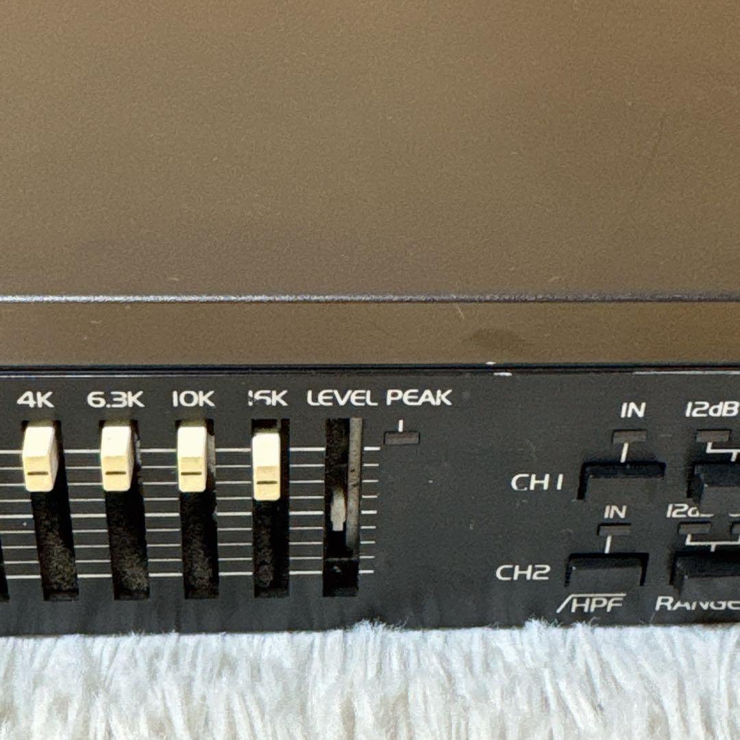 MAXON DUAL 2/3 OCTAVE EQ GE1500 グライコ 布袋