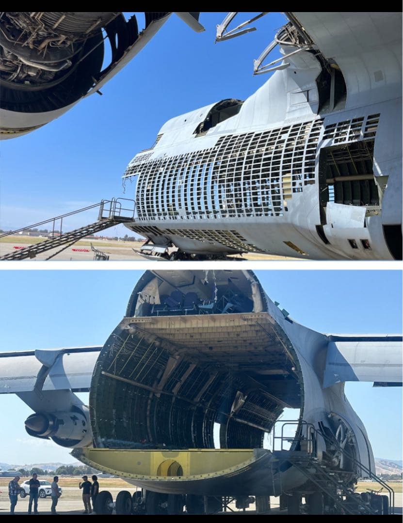 米空軍 輸送機 C-5 ギャラクシー タグ キーホルダー USAF 実機 - メルカリ