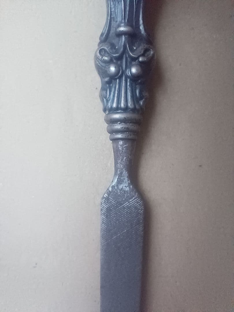 ビクトリア朝 純銀ハンドル ネイルファイル 爪やすり アンティーク