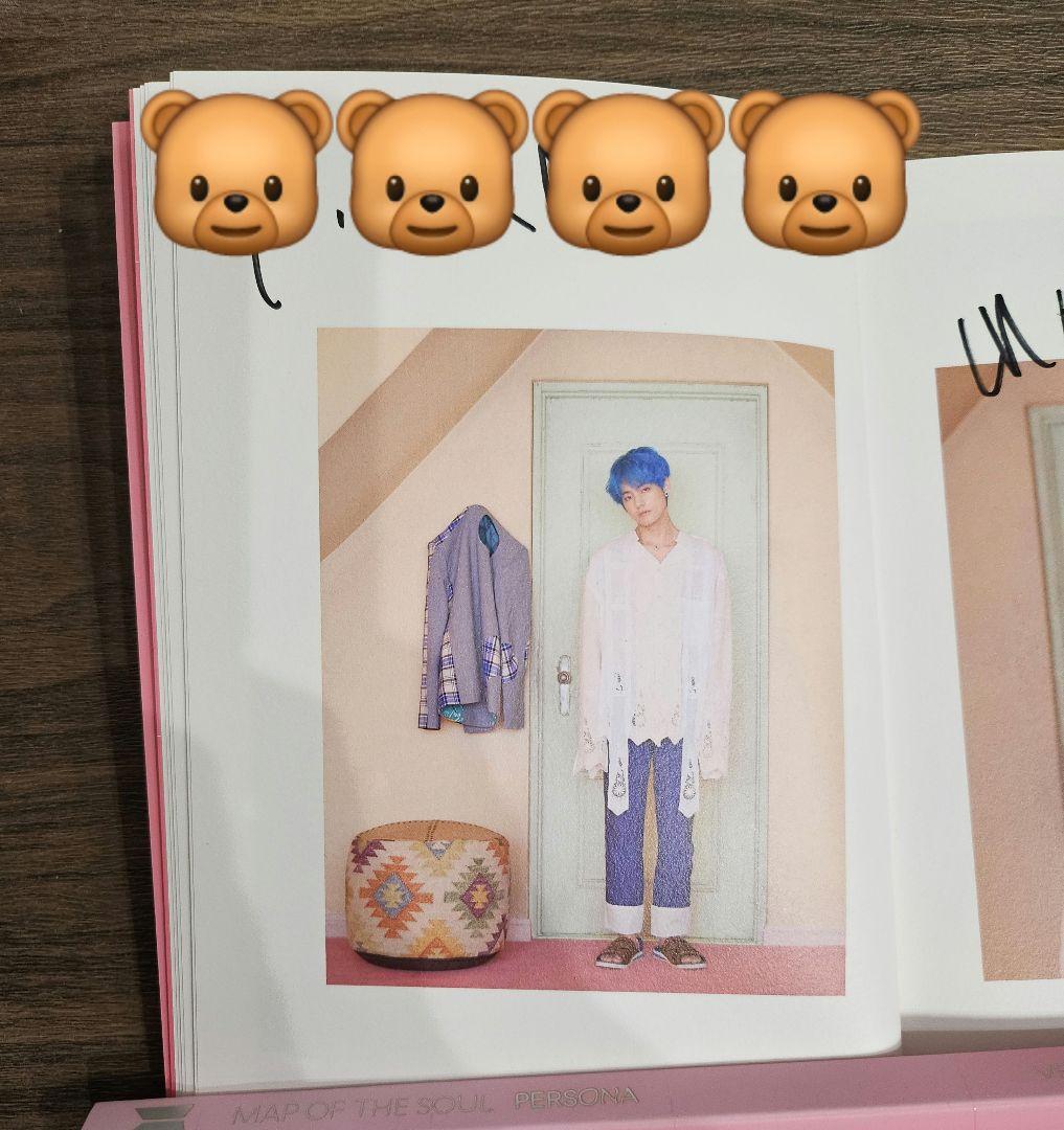 BTS 韓国 サイン会 直筆サイン テヒョン テテ V フォトブック