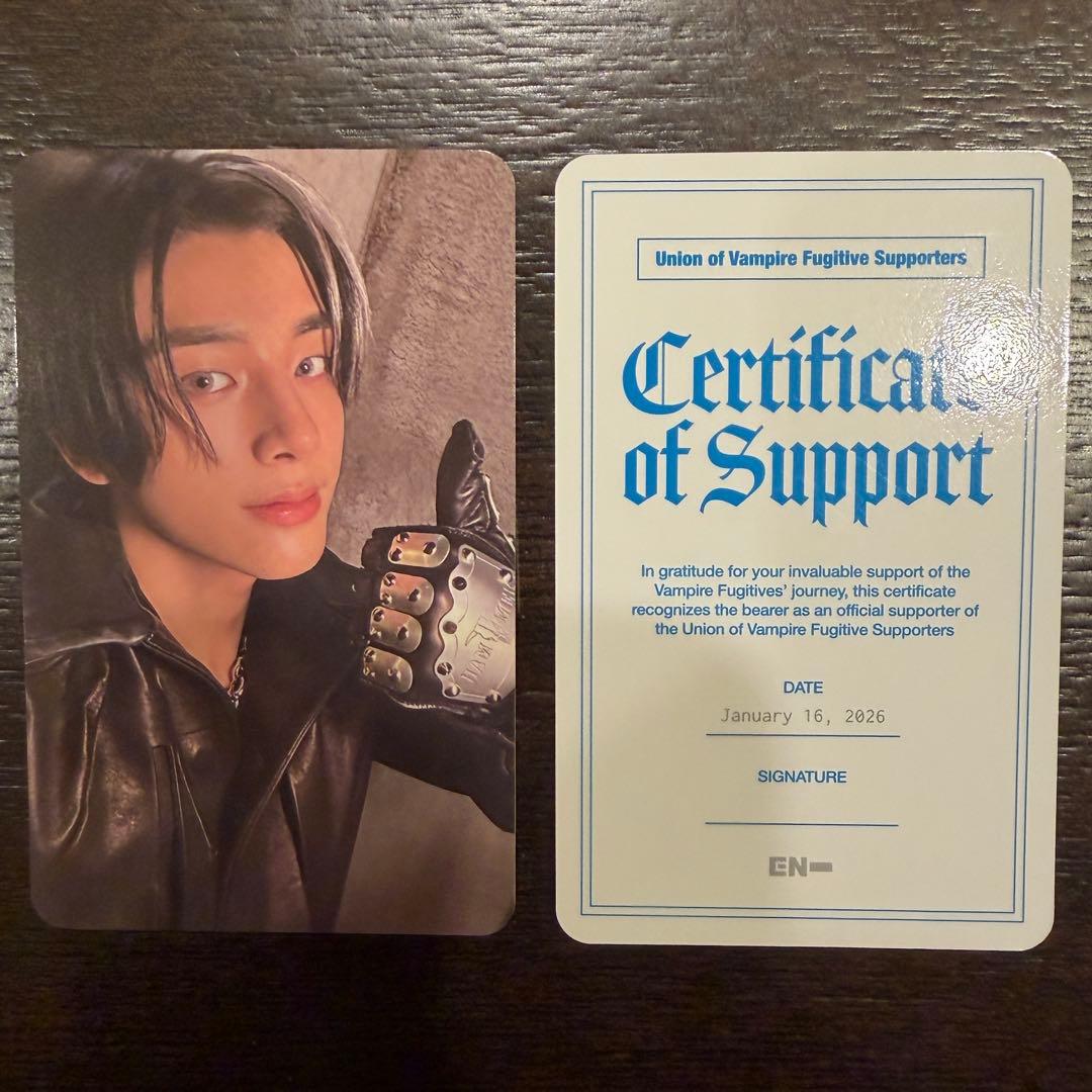 ENHYPEN 献血トレカ ジェイク - メルカリ