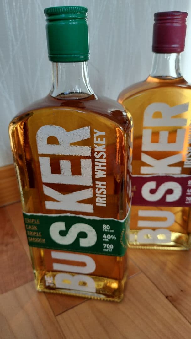 BUSKER アイリッシュウイスキー 3本セット (旧ラベル)