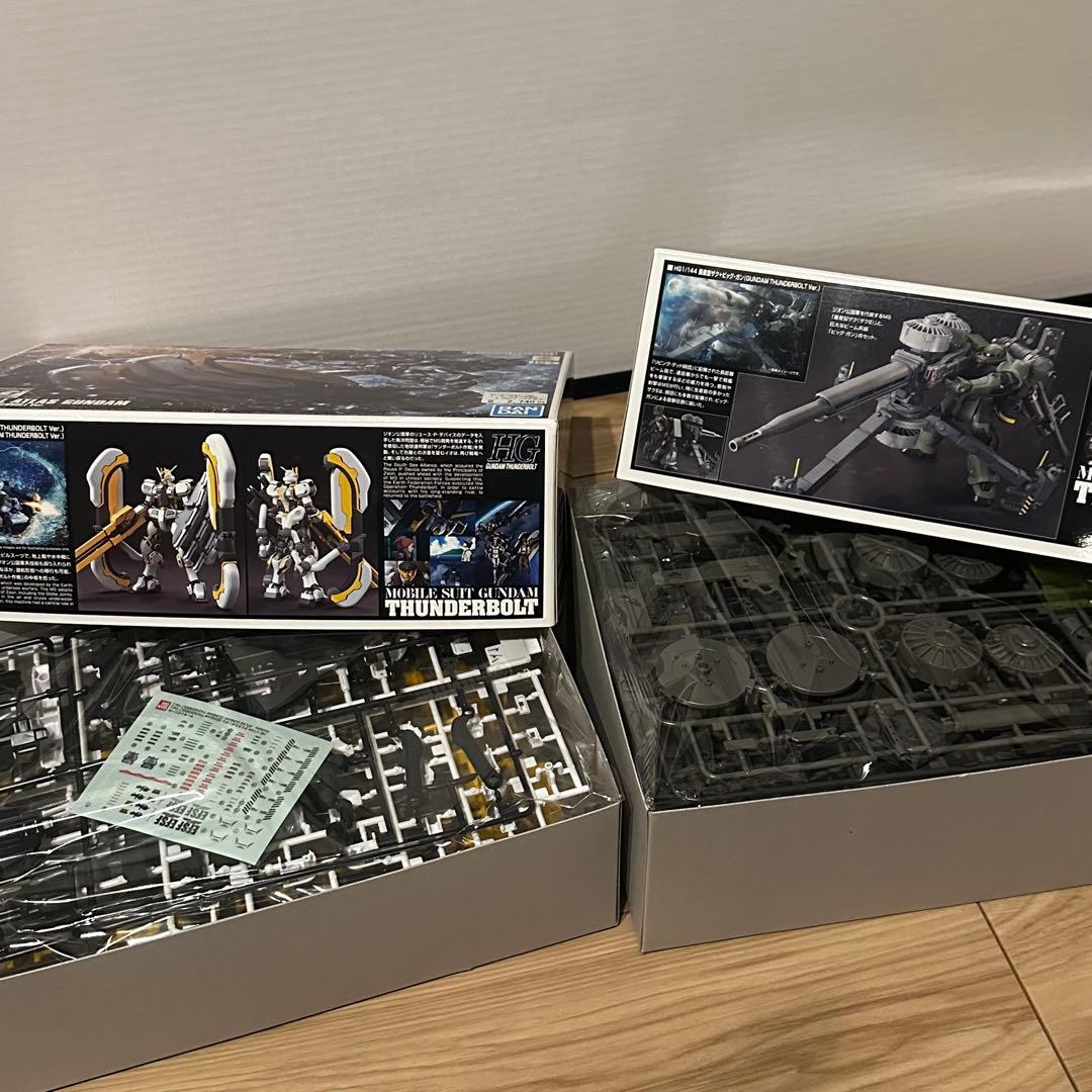 【新品未使用】hg サンダーボルト3点セット