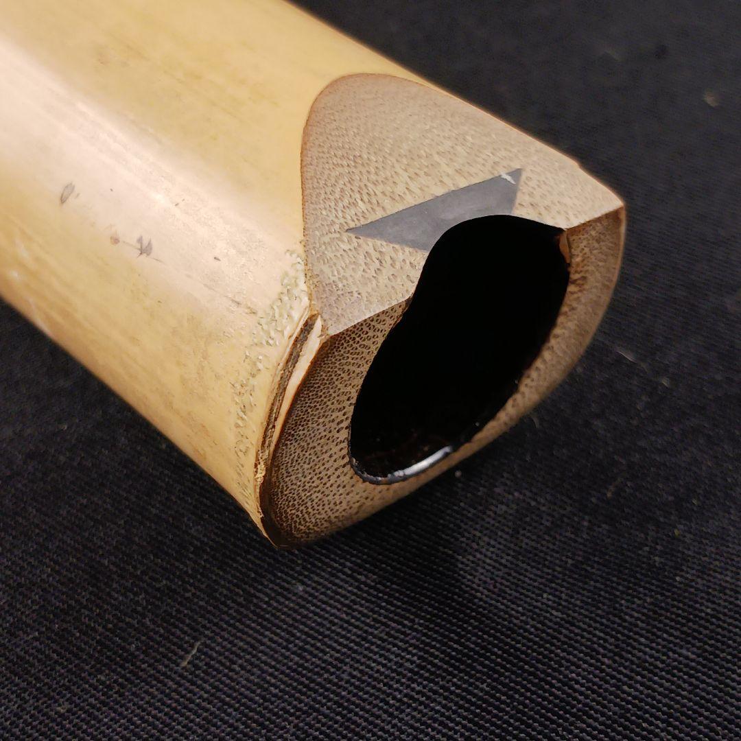 Y3110-8 琴古流 尺八 月童 銀三線 全長42.3㎝ 竹製 - メルカリ