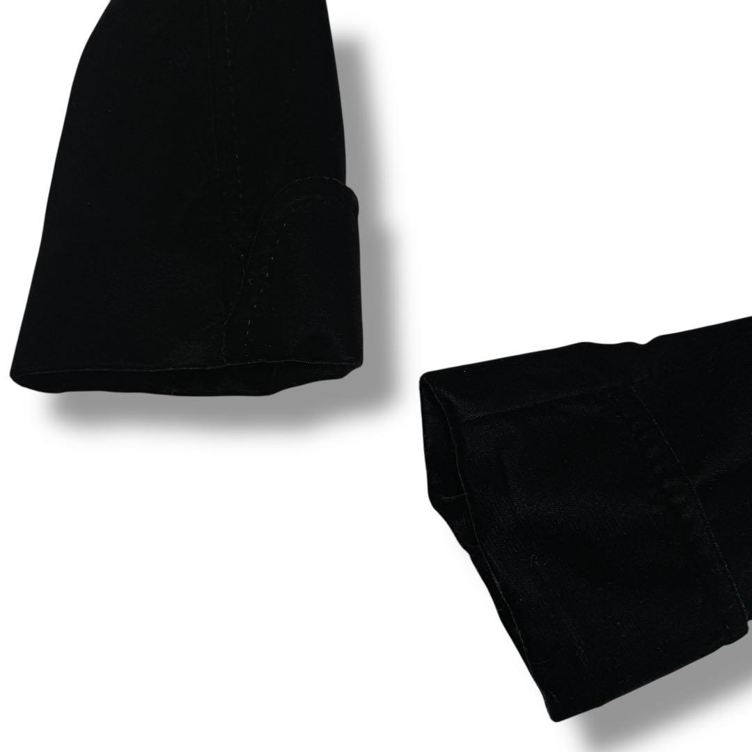 未使用級 バーバリーブラックレーベル ベロア ノバチェック ロングコート 黒 M