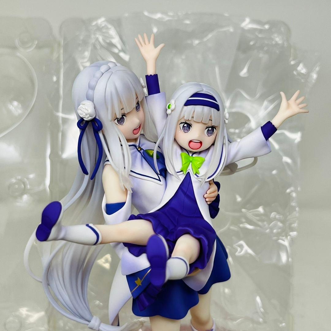 エミリア＆幼少期エミリア フィギュア 1/7 スケールフィギュア