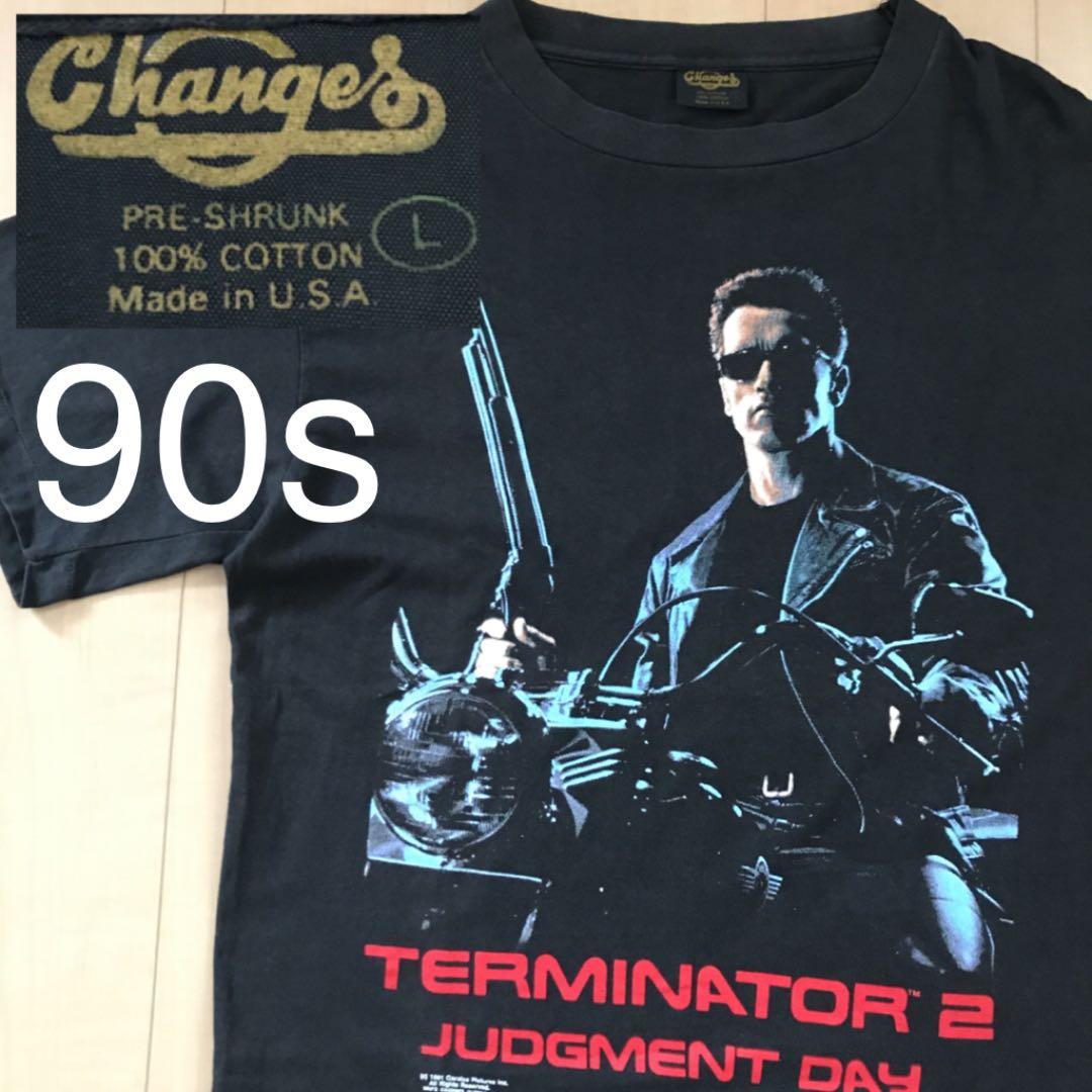 ターミネーター2 Terminator 2 1991年製ヴィンテージ Tシャツ - メルカリ