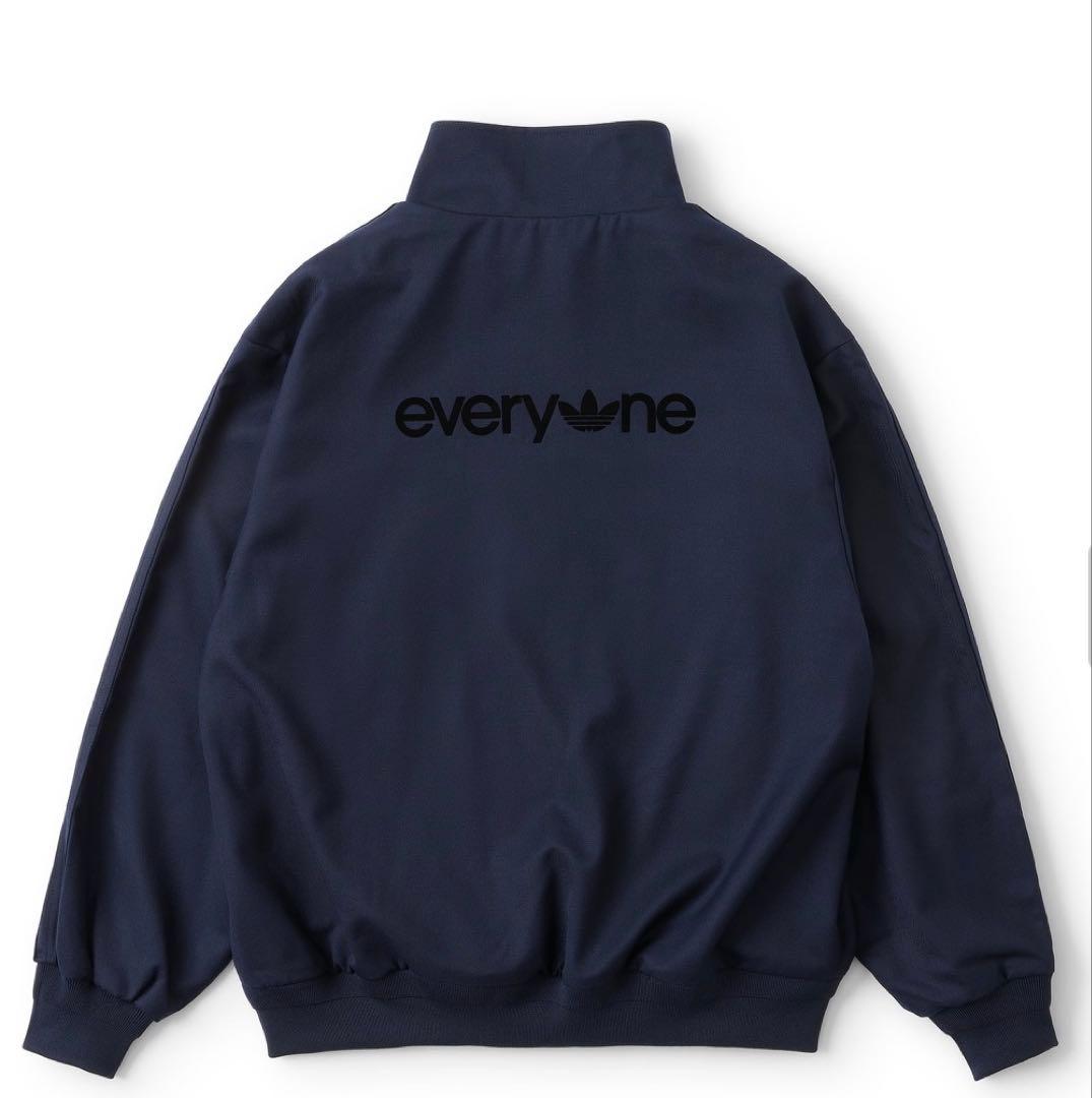 adidas everyone ジップアップジャケット ネイビー M