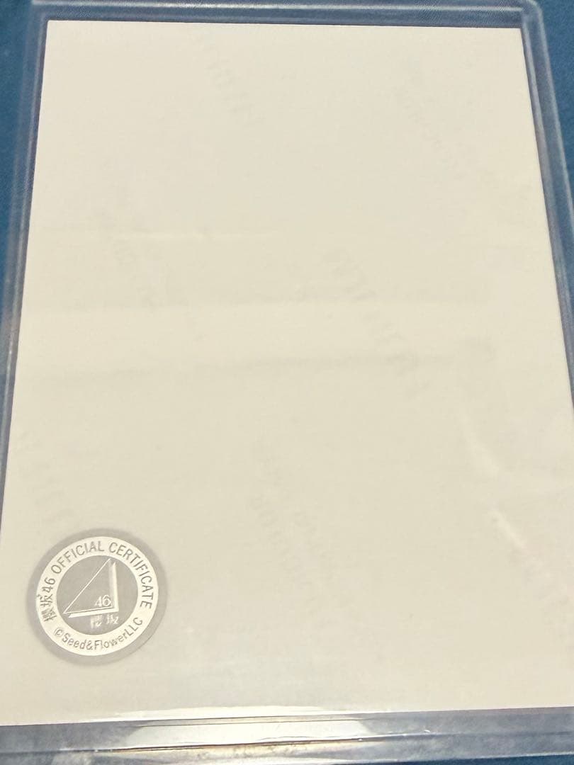 か*め様 櫻坂46 直筆 サイン入り 2025年サンタ衣装 大沼晶保 チュウ