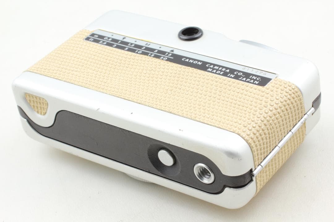 整備済 並品】ベージュ Canon Demi 露出計不良 #1363 - メルカリ