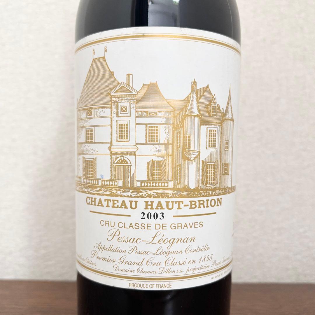 シャトー オー ブリオン 2003 未開栓 - メルカリ