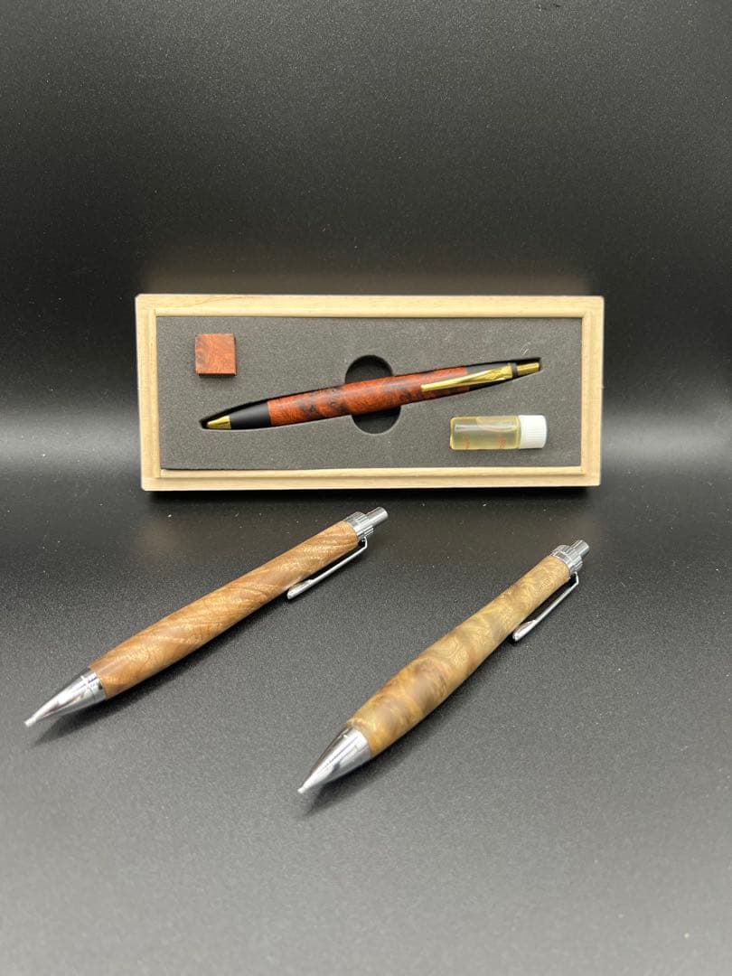 新品】野原工芸 キングウッドスタンダードボールペン