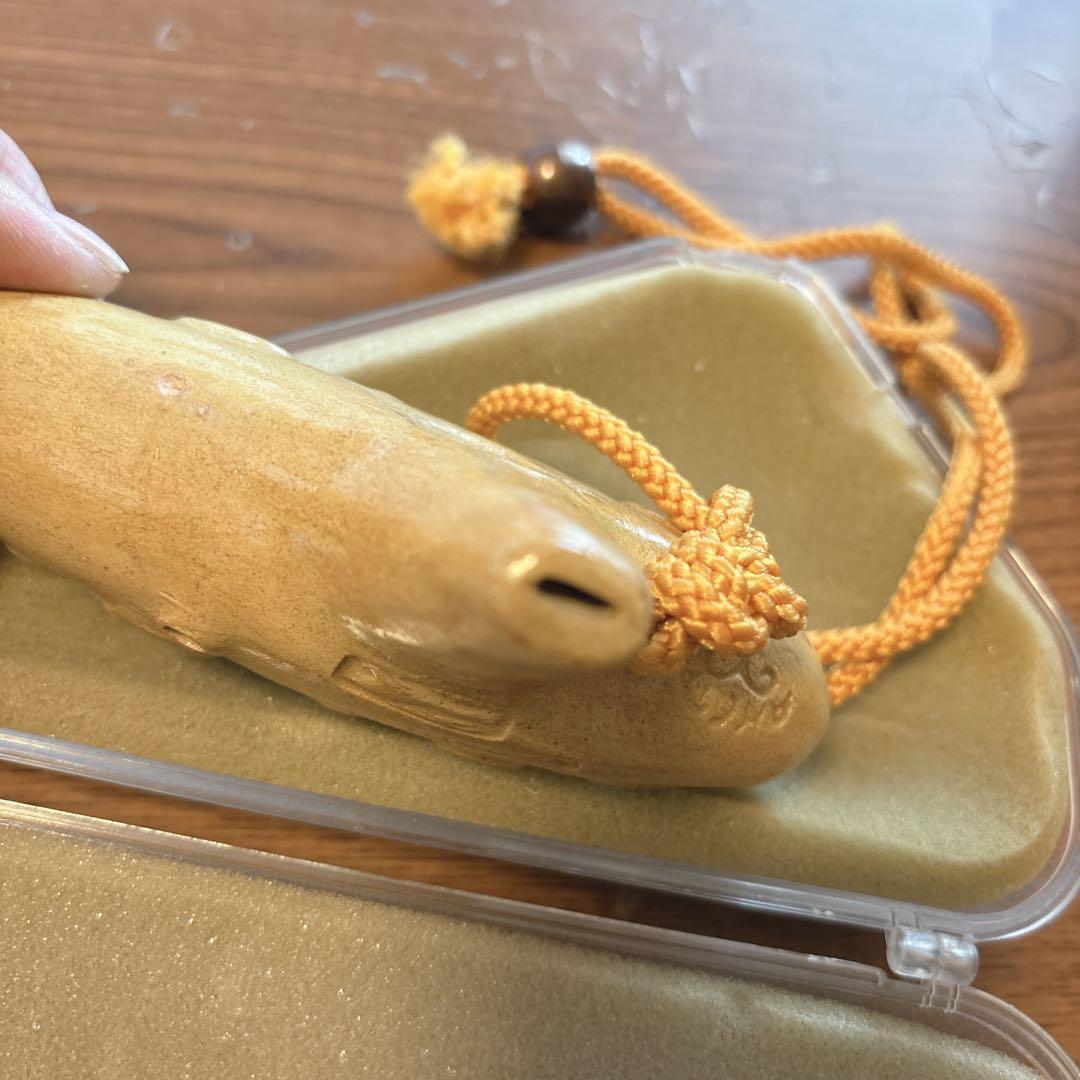 オカリナ ベージュ ケース付き アケタオカリーナ ソネット S-5C