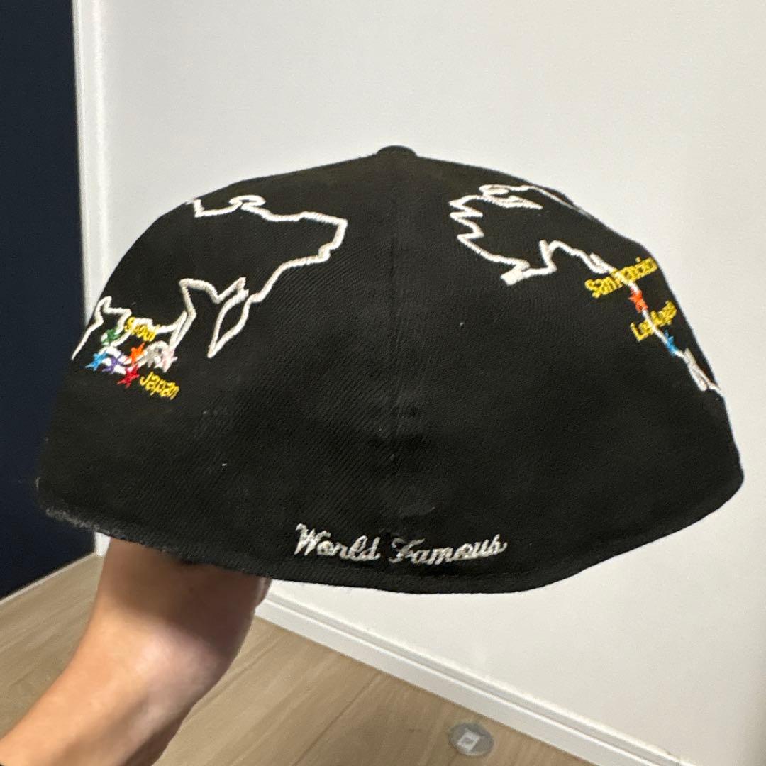 Supreme 地図柄キャップ 7 1/2 ケンタウロス健太着用 Supreme