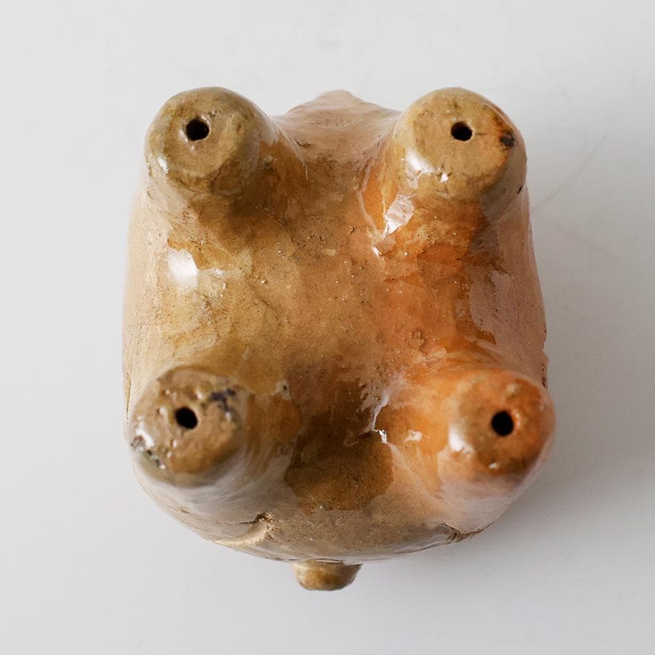 時代物 楽焼 向獅子形 香炉 茶道具 香具 置物 唐津 唐物 古美術品 2026