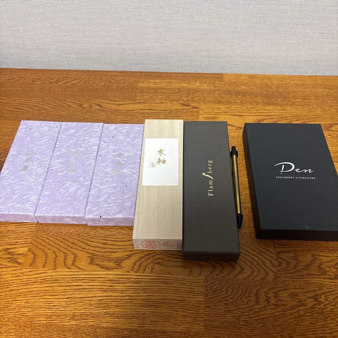 金杢犀 まとめ売り 木軸、レジン軸 - メルカリ