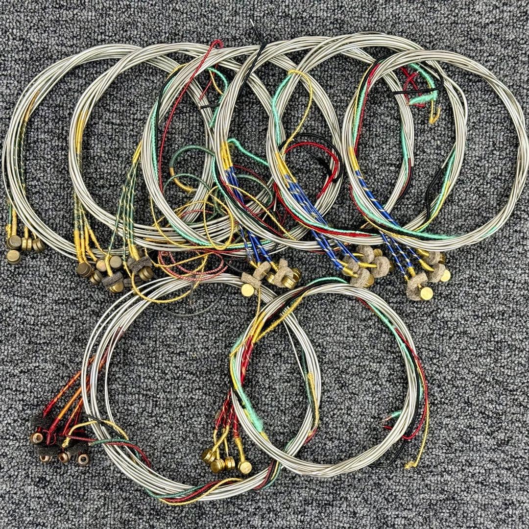 【中古品】ウッドベース（コントラバス）弦 まとめて35セットとバラ8本！