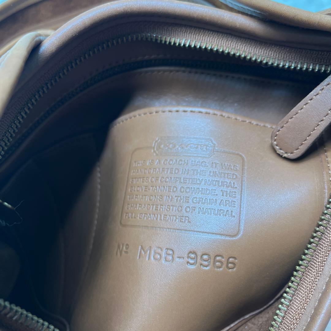 美品 COACH コーチ オールドコーチ ショルダーバッグ 斜め掛け 9966