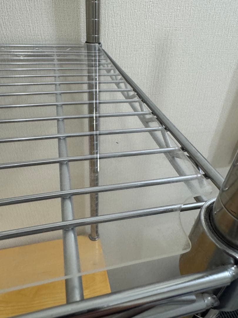 【お値下げ可】Erecta スチール製シェルフ キャスター付きパソコンデスク