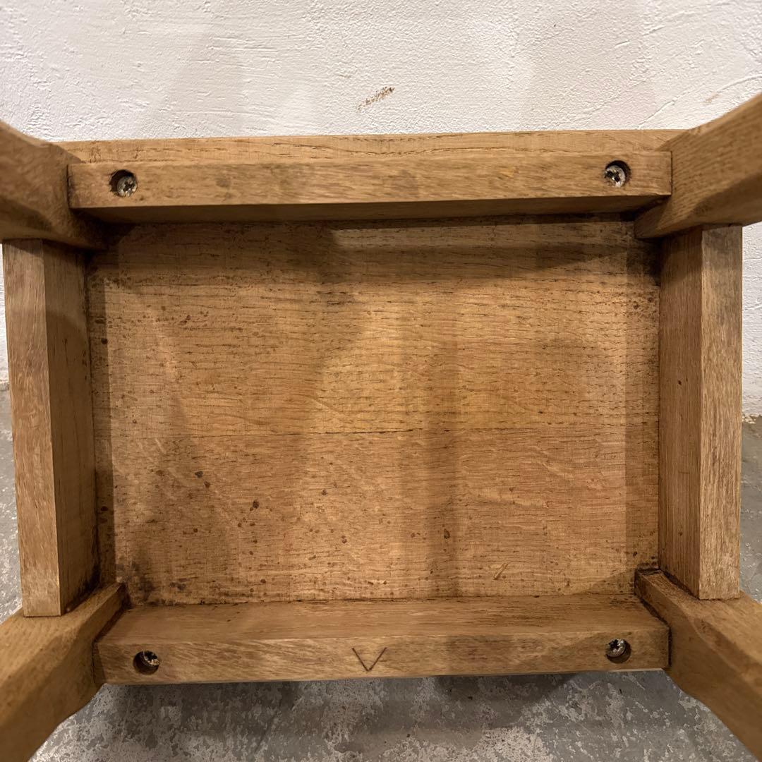 年末年始saleヴィンテージ ネストテーブル サイドテーブル 花台 剥離 2