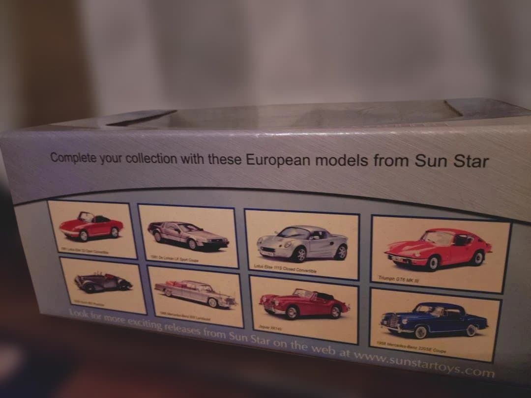 Sun Star 1:18 イエローメタルカー