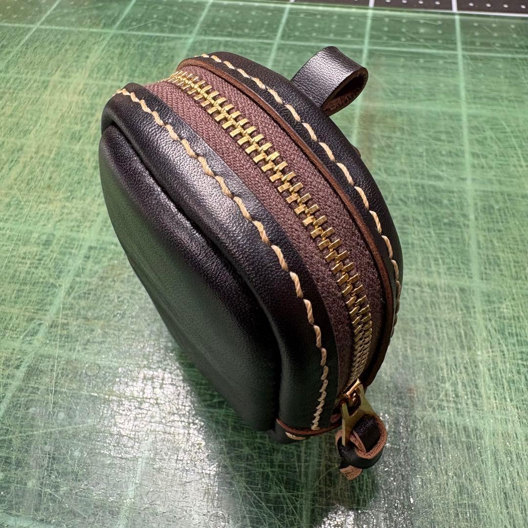 ほしにく　レザーポーチ