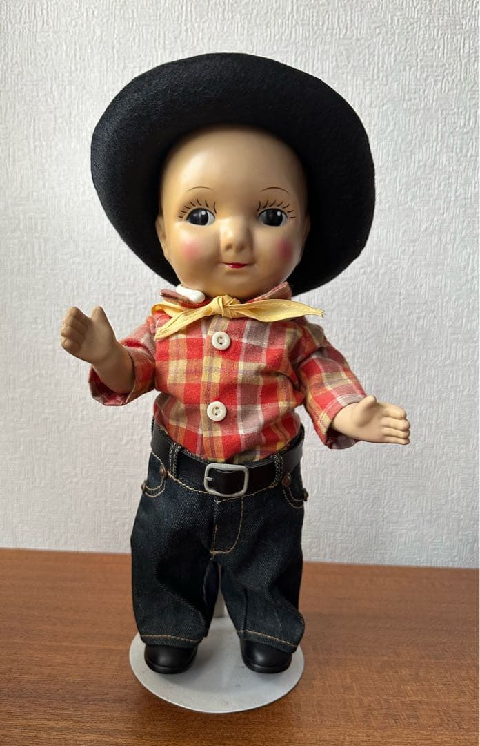 Buddy Lee バディーリー人形 復刻版 箱、スタンド付き