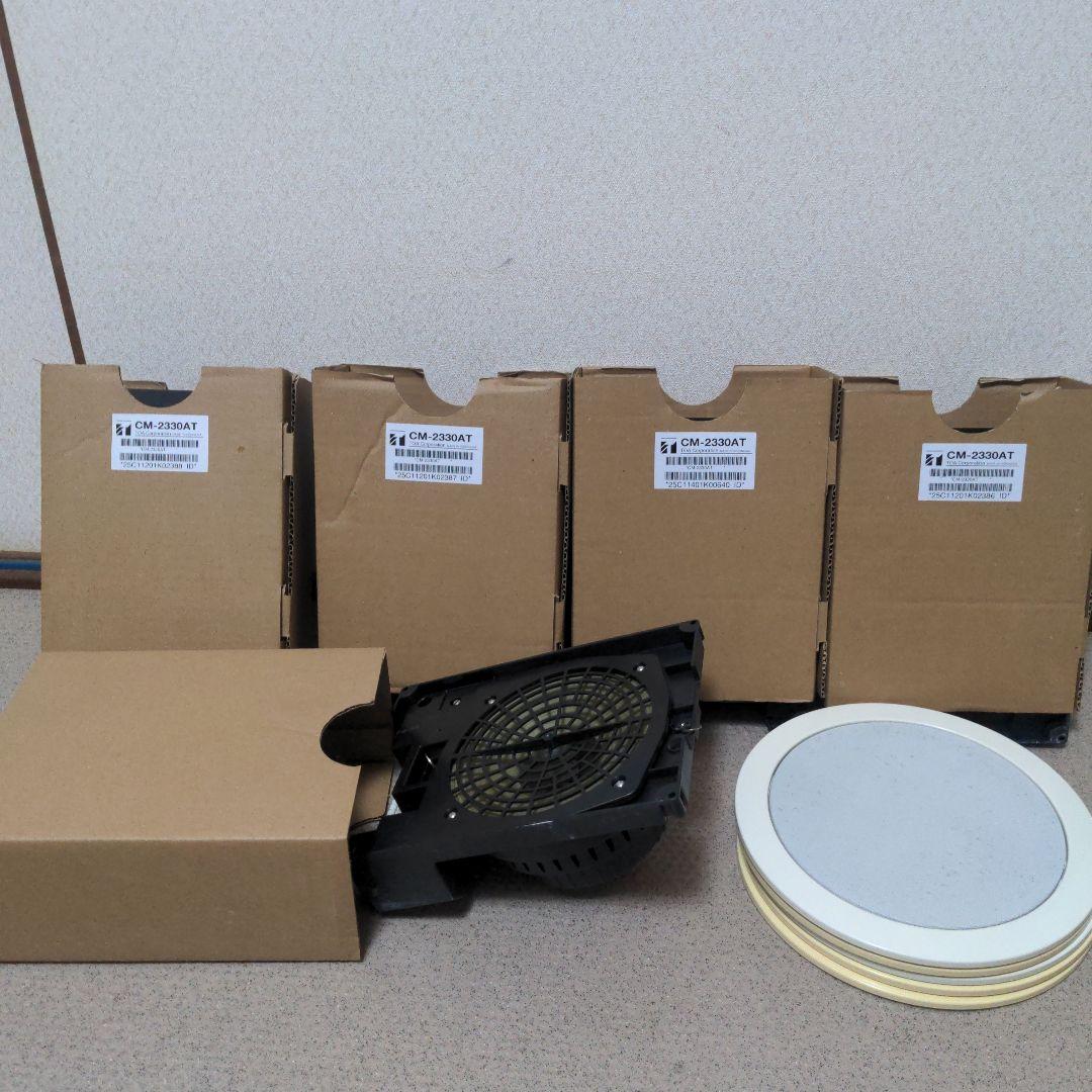 TOA CP-233A CM-2330AT 10セットずつ CP-233A TOA 天井埋込型スピーカー