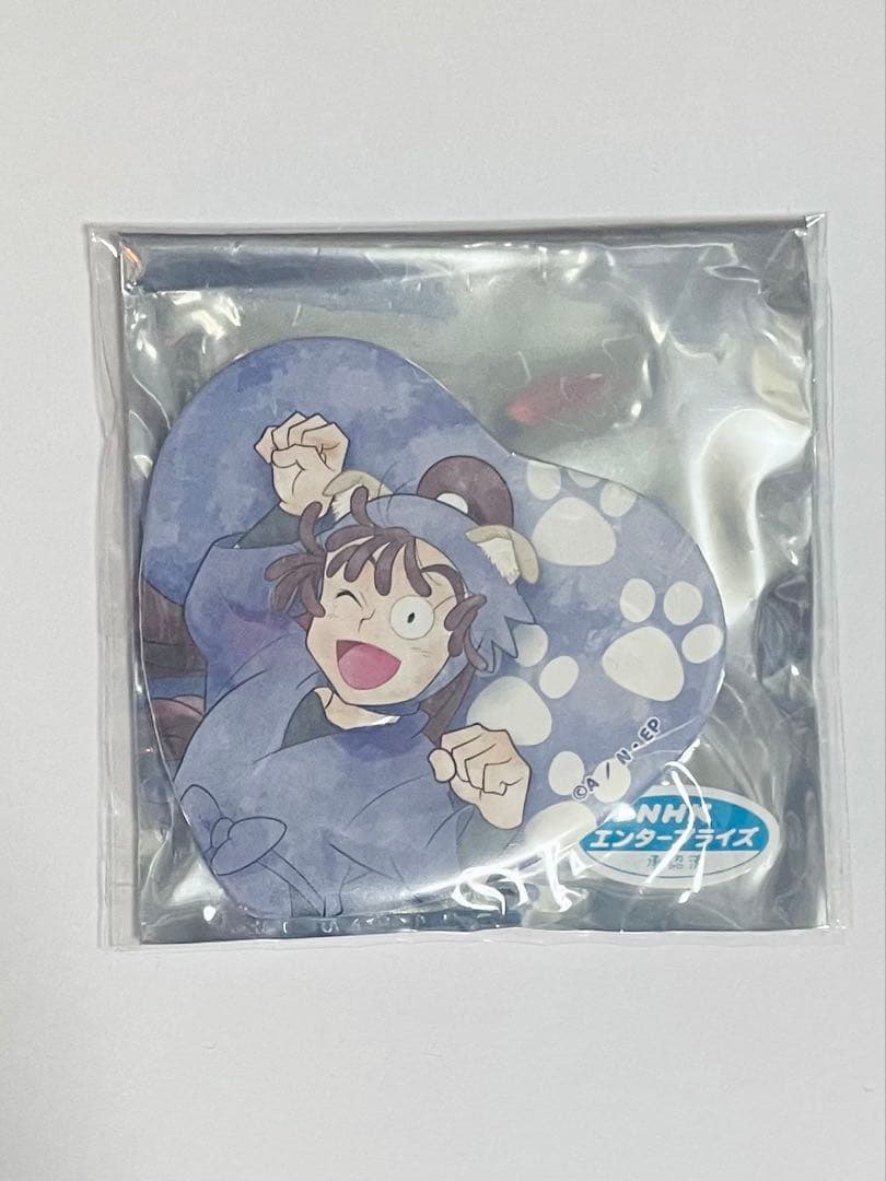 忍たま乱太郎 忍たま ナンジャタウン 尾浜勘右衛門 ハート 缶バッジ