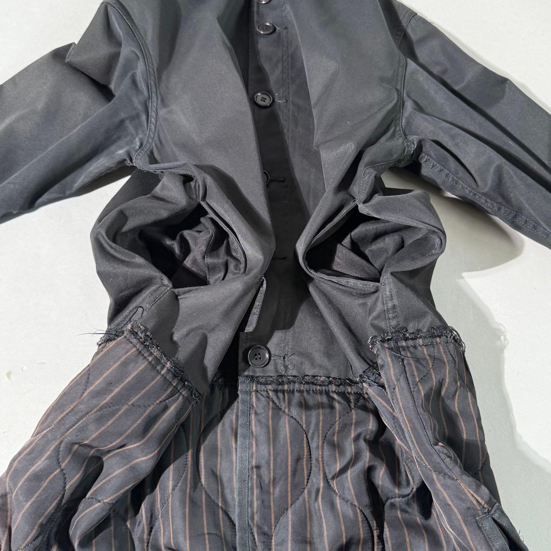 John UNDERCOVER キルティング ドッキング コート