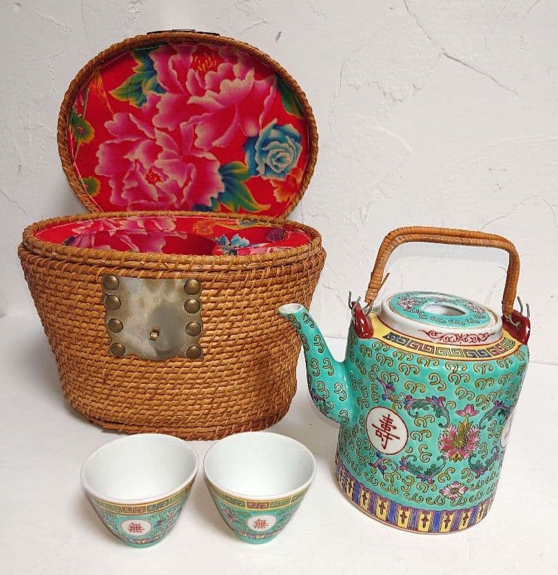 中国茶器 景徳镇 蓋付き茶器 飲茶食器 煎茶具 未使用品 Amazon.co.jp