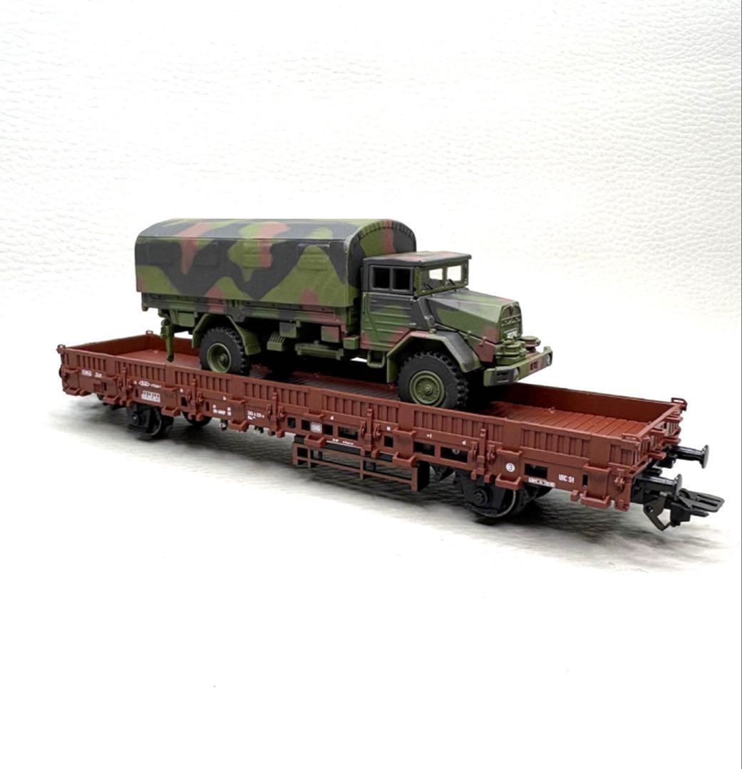 新品 メルクリン ドイツ軍 Type Kbs 443 トラック 運搬車