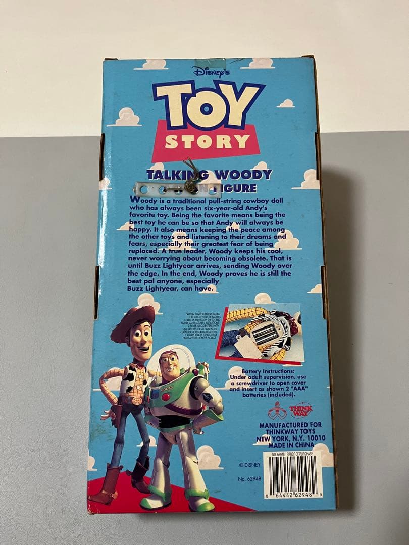 トイ・ストーリー TOYSTORY トーキング ウッディ初期 ボタン