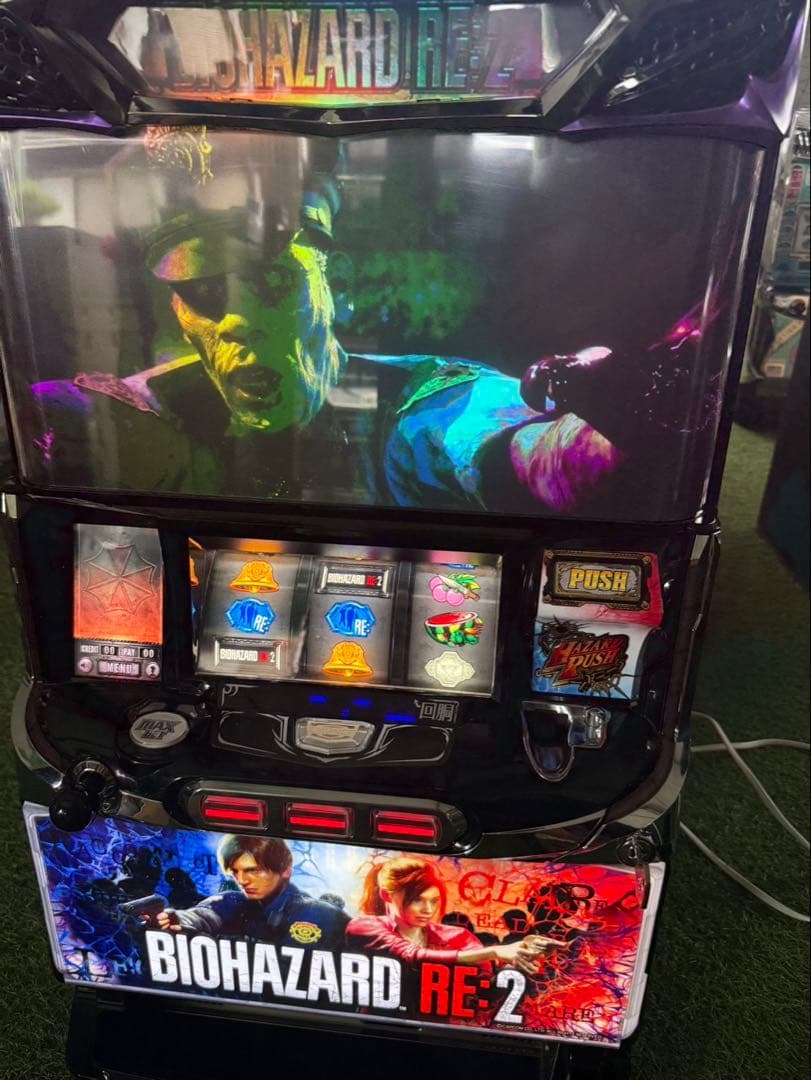 スロット バイオハザードRE：2 XB 実機