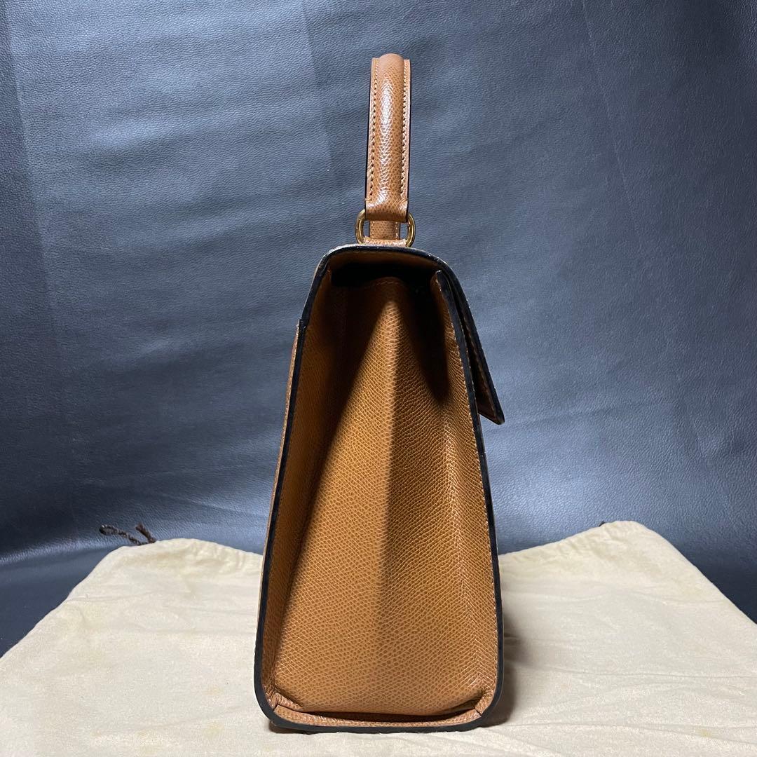 セリーヌ CELINE ハンドバッグ ショルダー付 2wayターンロック 金金具