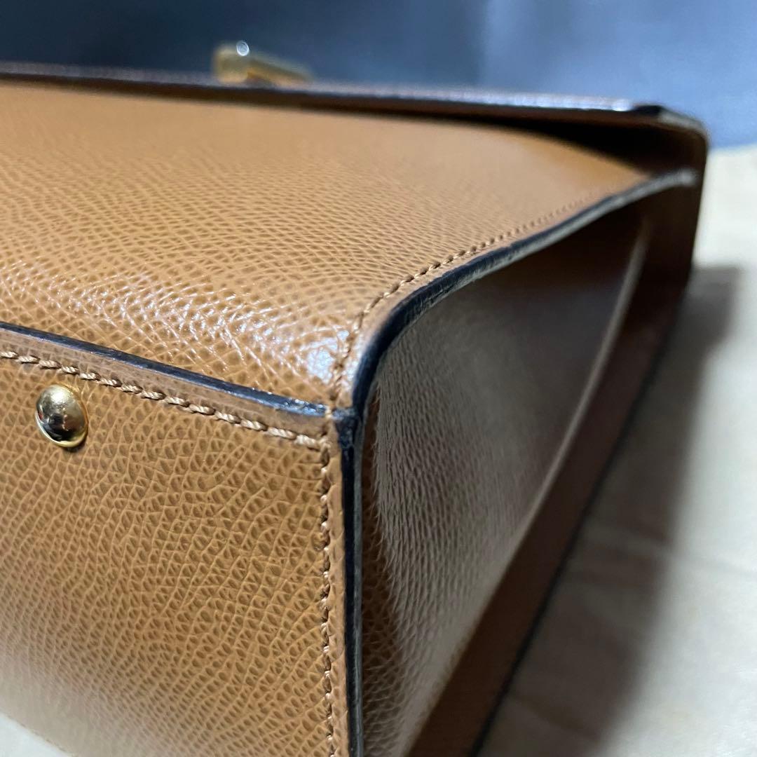 セリーヌ CELINE ハンドバッグ ショルダー付 2wayターンロック 金金具