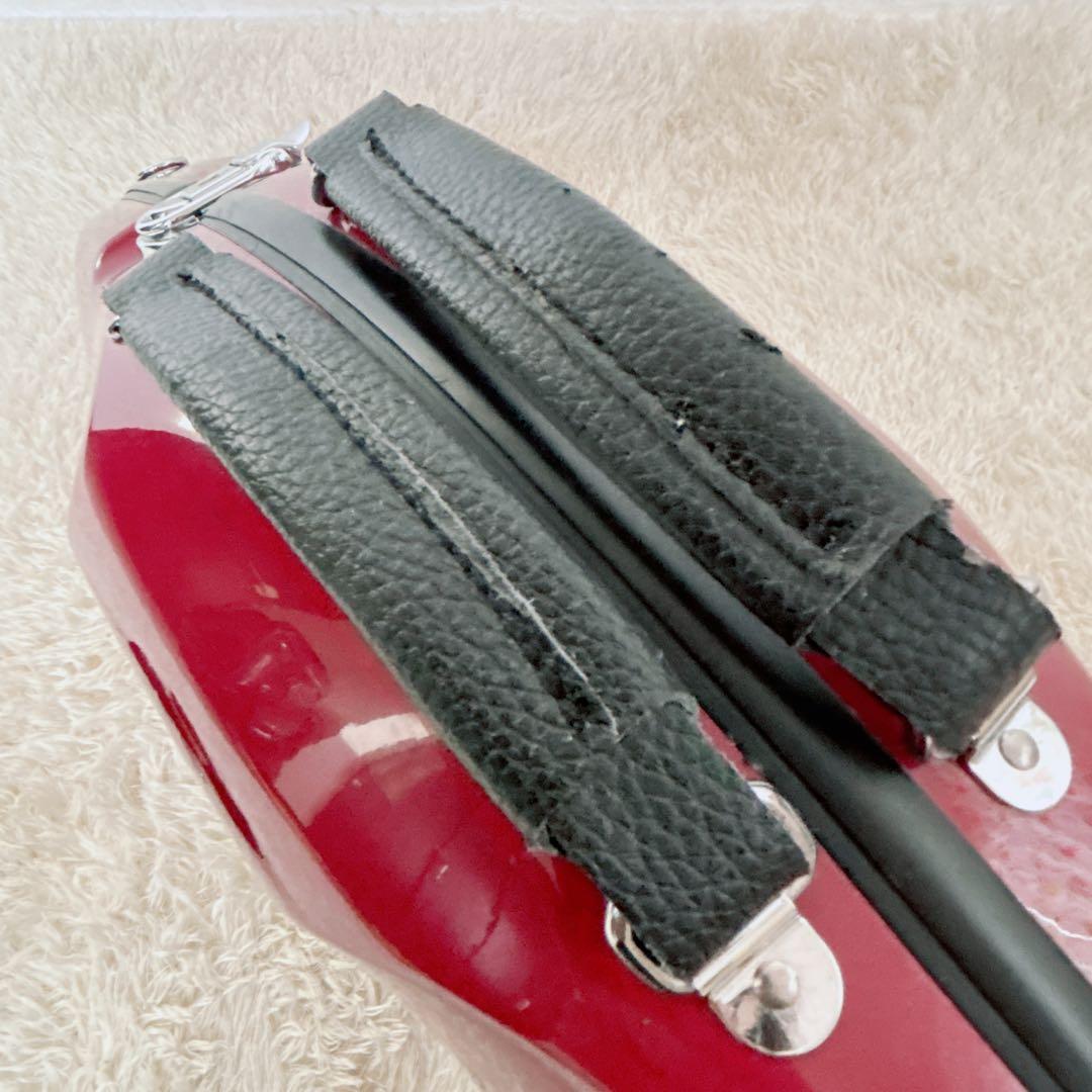 【美品】SHINY CASE J.W.EASTMAN アルトサックス用 レッド