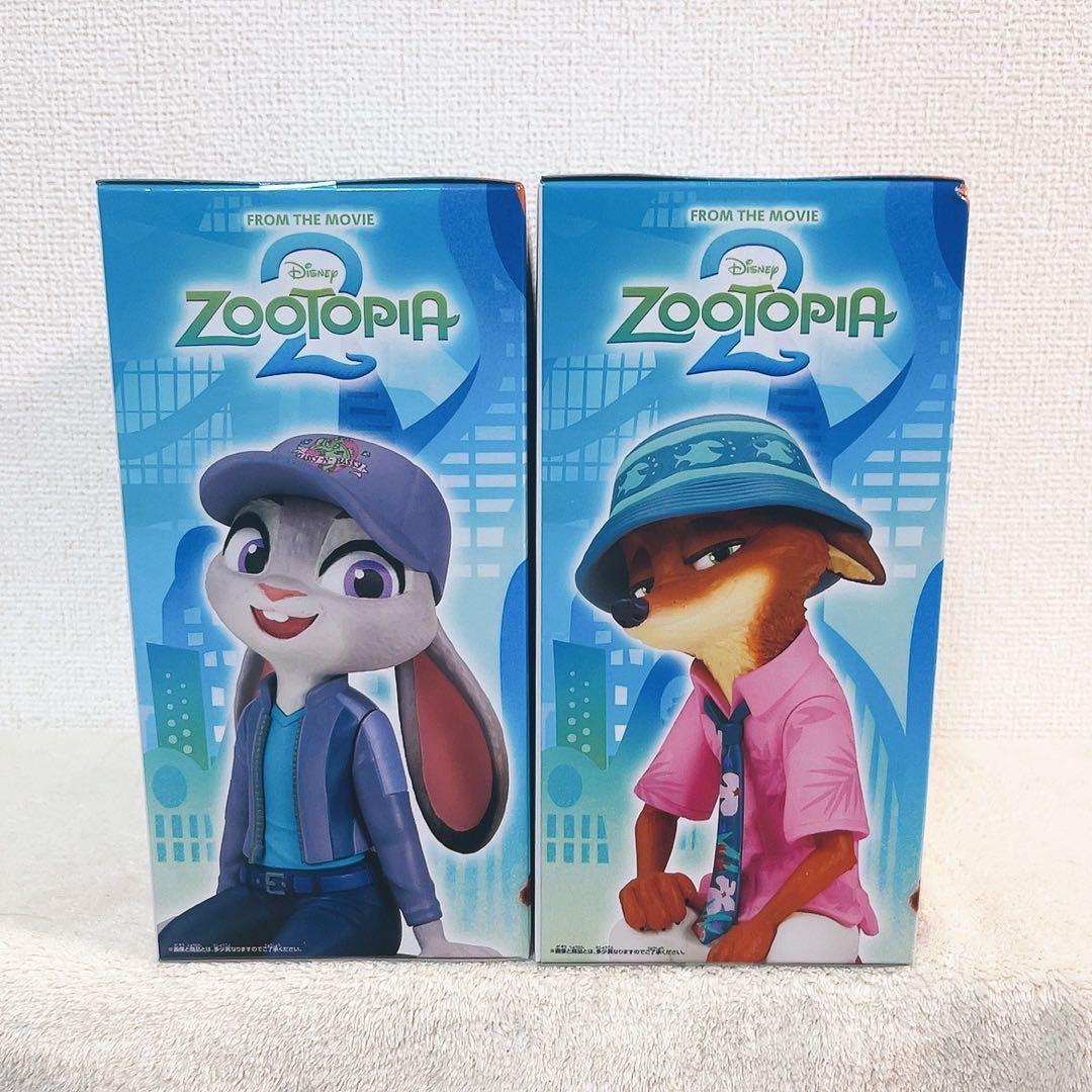 ズートピア2 モニタートップ フィギュア ジュディ ニック 2種セット