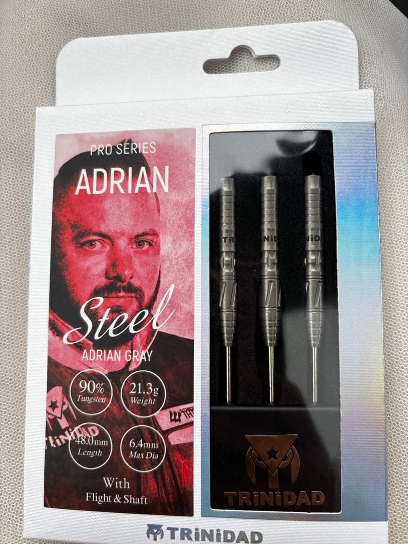 TRiNiDAD ダーツ スティール 【Adrian Gray】