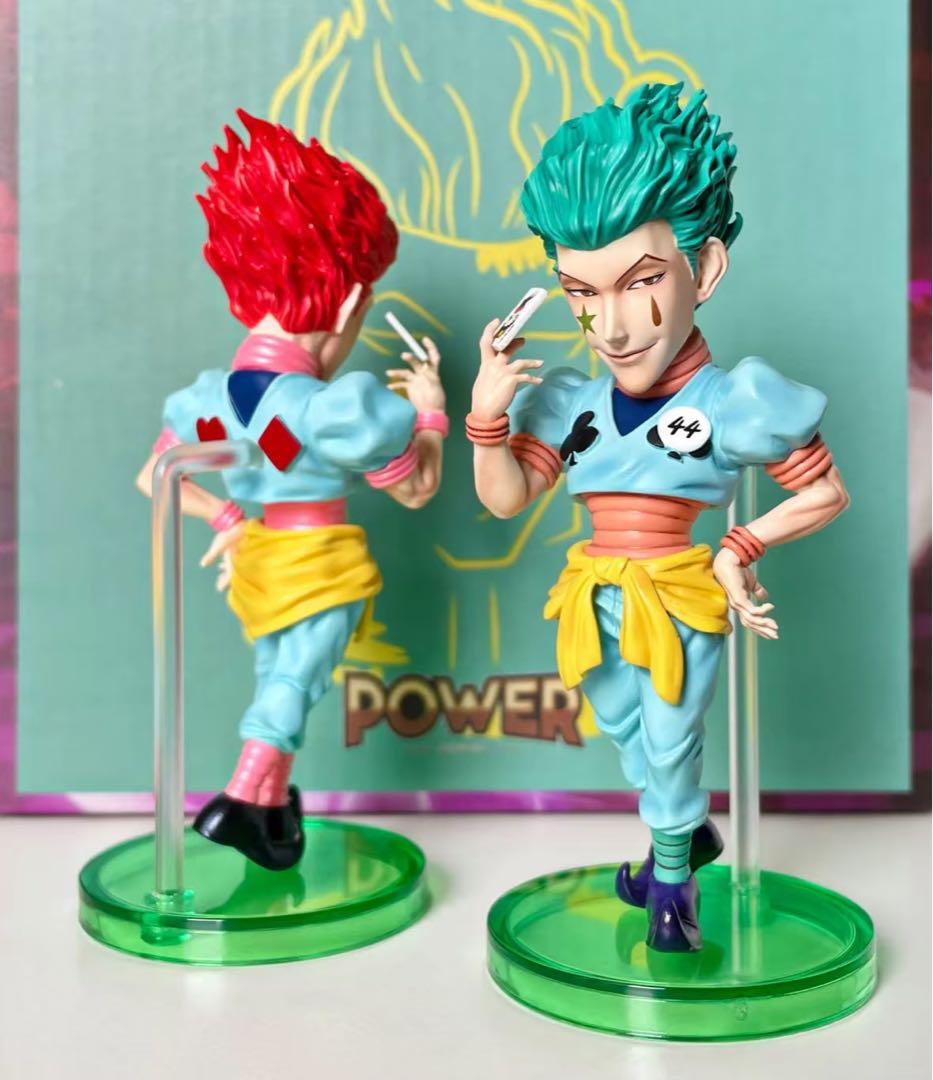 hunter×hunterヒソカ クロロ ガレキ ガレージキット スタチューX②