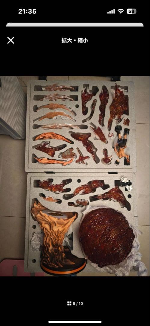 紫*✧様 ワンピース 大炎戒炎帝 ポートガス・D・火拳のエース ガレージキット