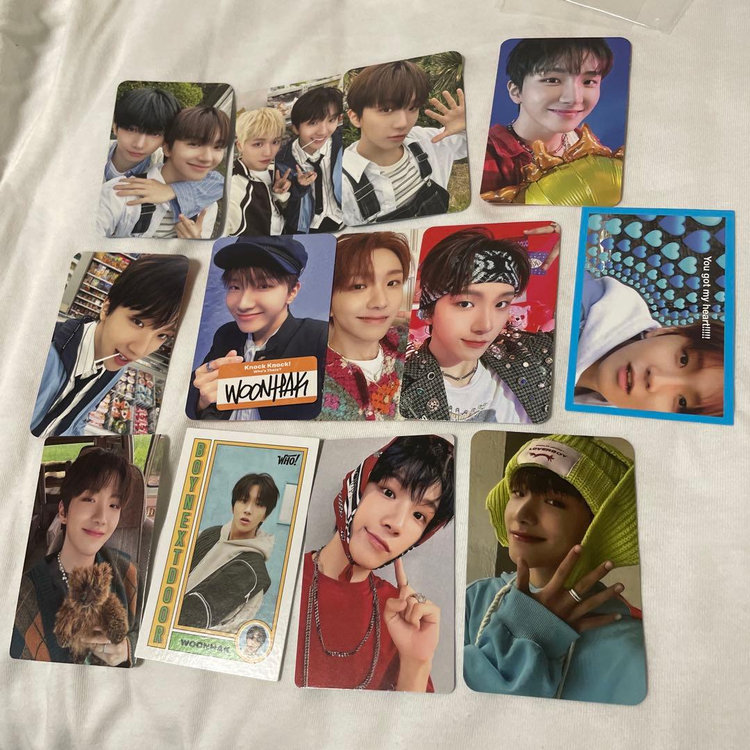 boynextdoor ウナク トレカ セット売り