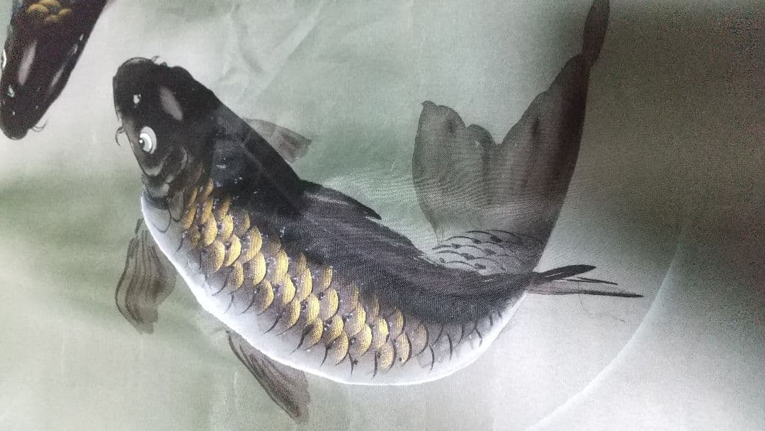 手描き 絵124センチ✕64センチ