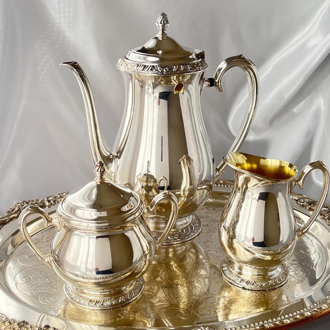 Henley Community.】ビクトリアンのコーヒーサービス 3点