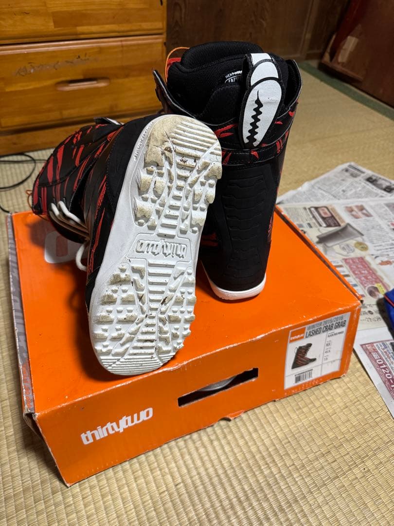 （稀少）ThirtyTwo Lashed Crab Grabコラボ 15/16