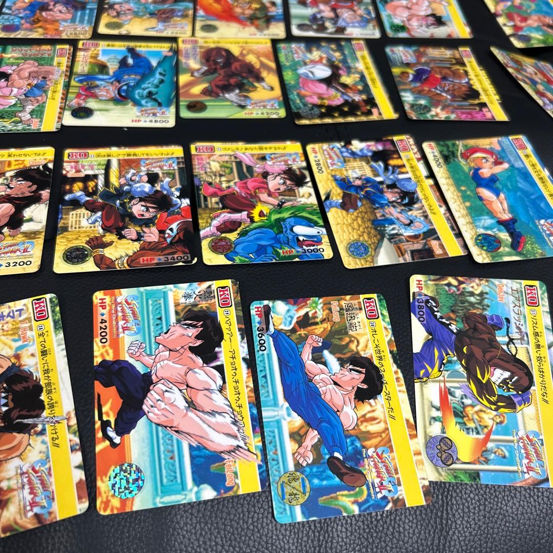 スーパーストリートファイターⅡ 1993 カードダス　全42種