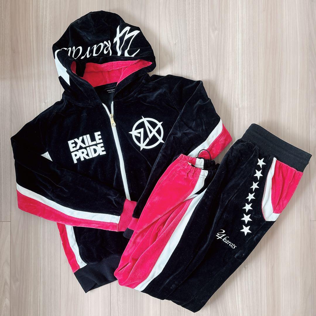 EXILE PRIDE セットアップジャージ 24karats Mサイズ - メルカリ