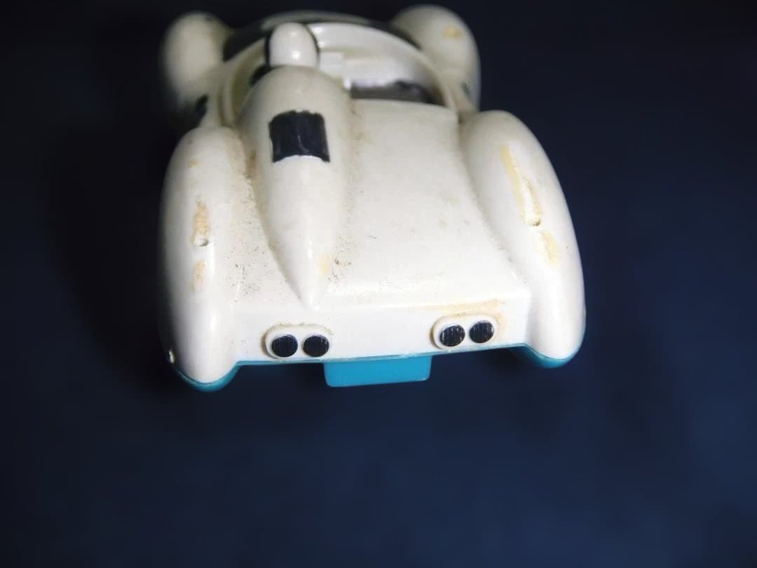 昭和レトロ「マッハGOGOGO」ゼンマイ式プラモデルジャンク品 メーカー？