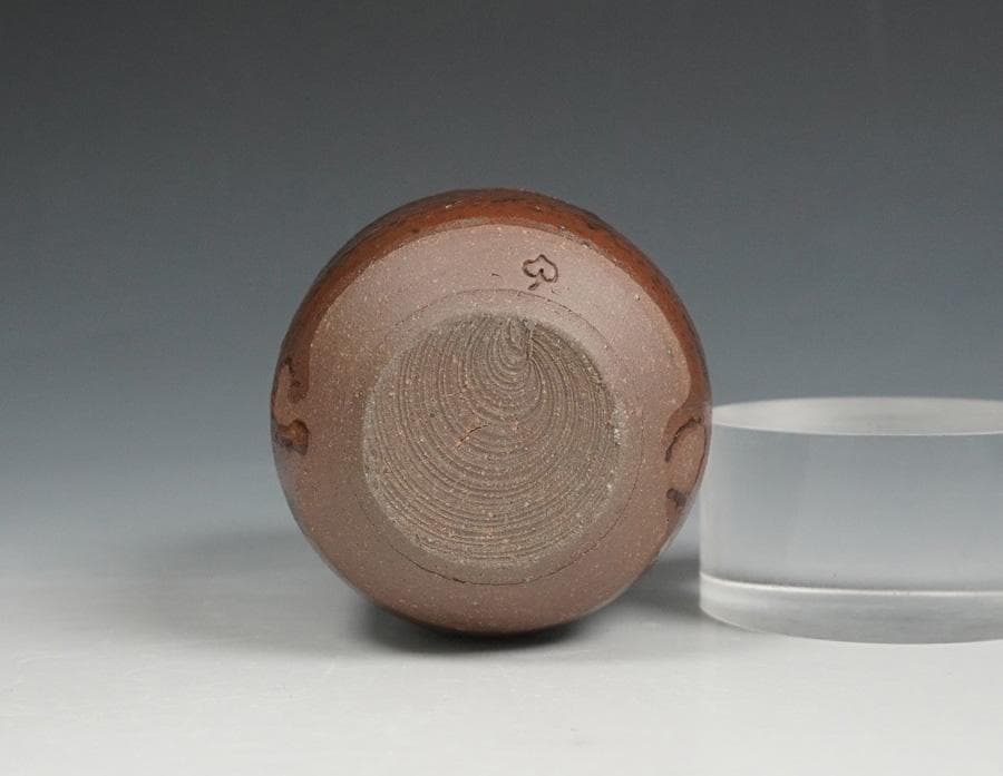 佐々木八十二 瑞光窯 筒井写茶入 瑞光窯 佐々木八十二 筒井