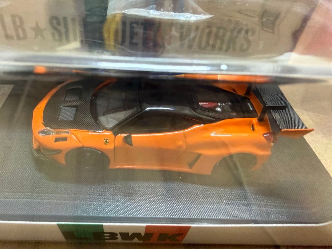 1/64 Star Model フェラーリ458 GT オレンジ フィギュア付 - メルカリ